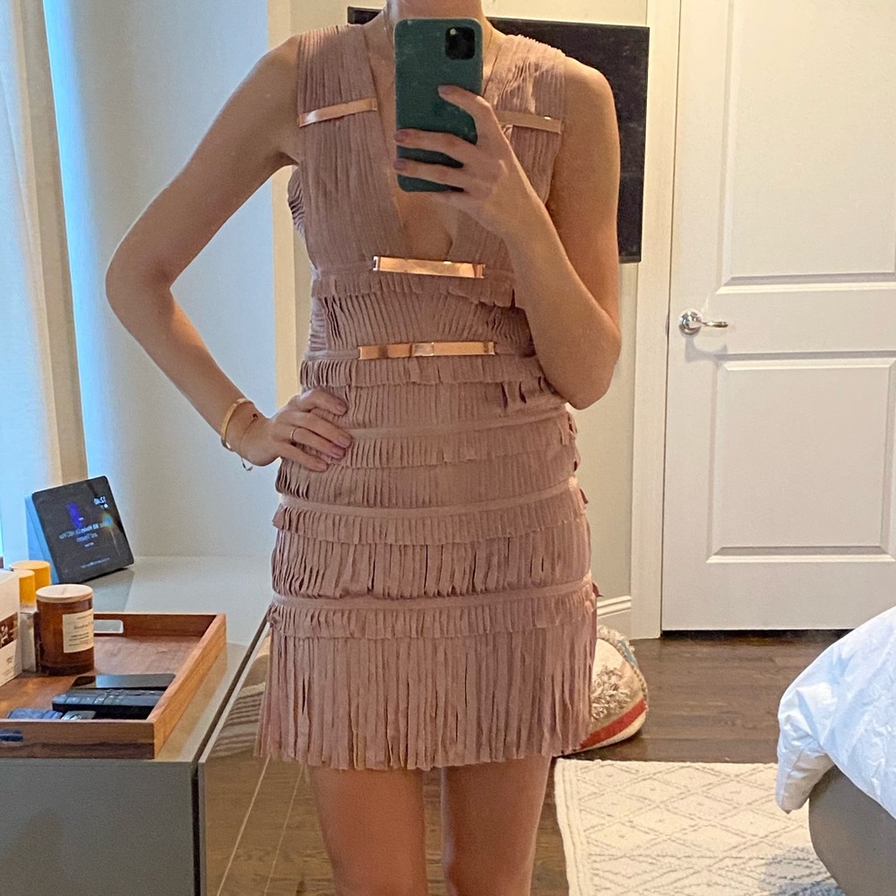 Herve Leger bandage dress